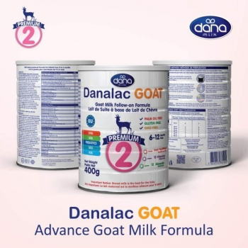 Danalac GOAT 2 nadaljevalno mleko na osnovi kozjega mleka 800 g