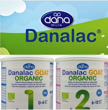 Danalac GOAT ORGANIC 1, začetno mleko za dojenčke na osnovi ekološkega kozjega mleka