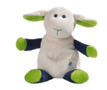 Warmies, grelna igrača mini ovčka-zelena - termofor